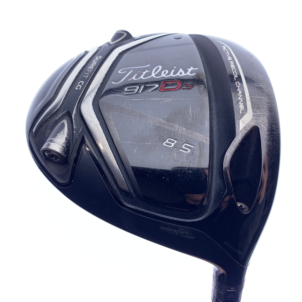 Used Titleist 917 D3 Driver / 8.5 Degrees / Stiff Flex