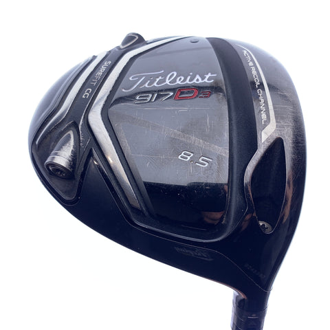 Used Titleist 917 D3 Driver / 8.5 Degrees / Stiff Flex