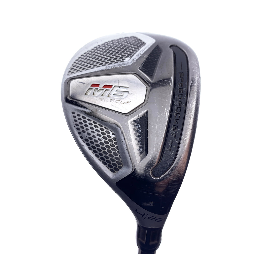 Used TaylorMade M6 4 Hybrid / 22 Degrees / Regular Flex