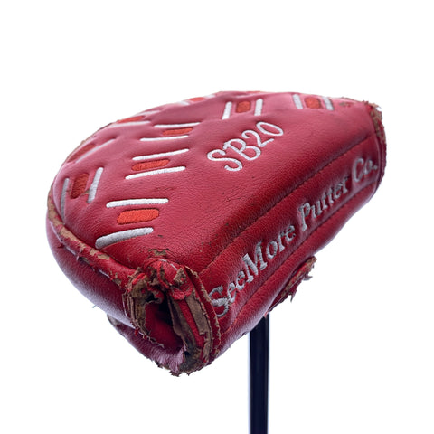 Used SeeMore SBc20 Broomstick Putter / 45.0 Inches