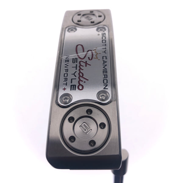 NEW Scotty Cameron Studio Style Newport Plus 2025 Putter / 34.0 Inches