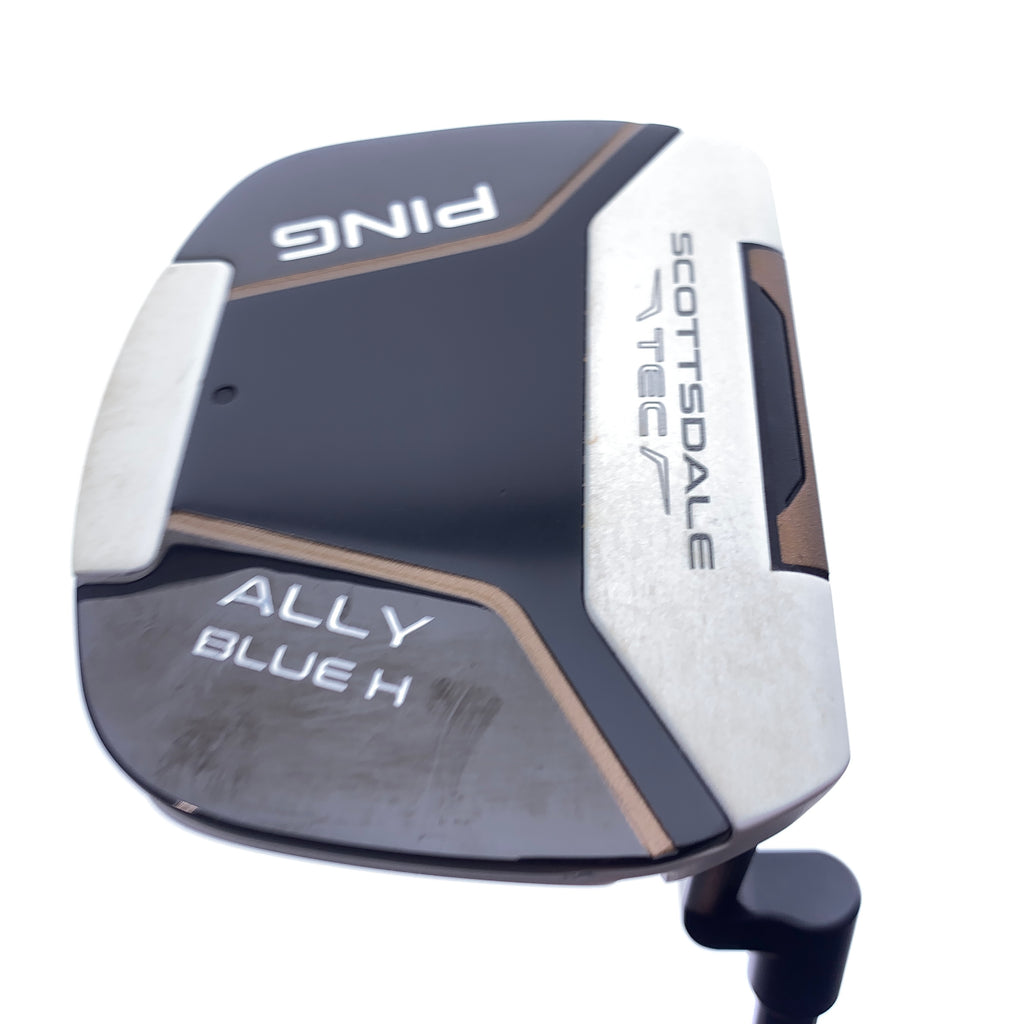 Used Ping Scottsdale Tec Ally Blue H Putter / 35.0 Inches