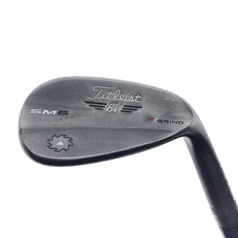Used Titleist Vokey SM6 Jet Black Pitching Wedge / 46.0 Degrees / Stiff Flex