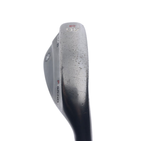 Used Titleist Vokey SM6 Jet Black Pitching Wedge / 46.0 Degrees / Stiff Flex