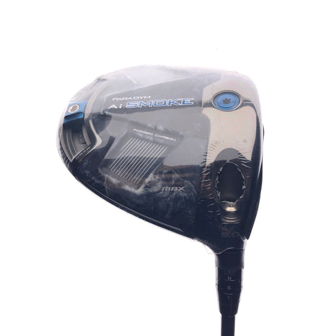 NEW Callaway Paradym Ai Smoke MAX Driver / 9.0 Degrees / Stiff Flex