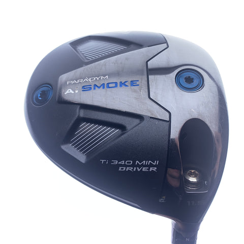 Used Callaway Paradym Ai Smoke Ti 340 Mini Driver / 11.5 Degrees / Stiff Flex