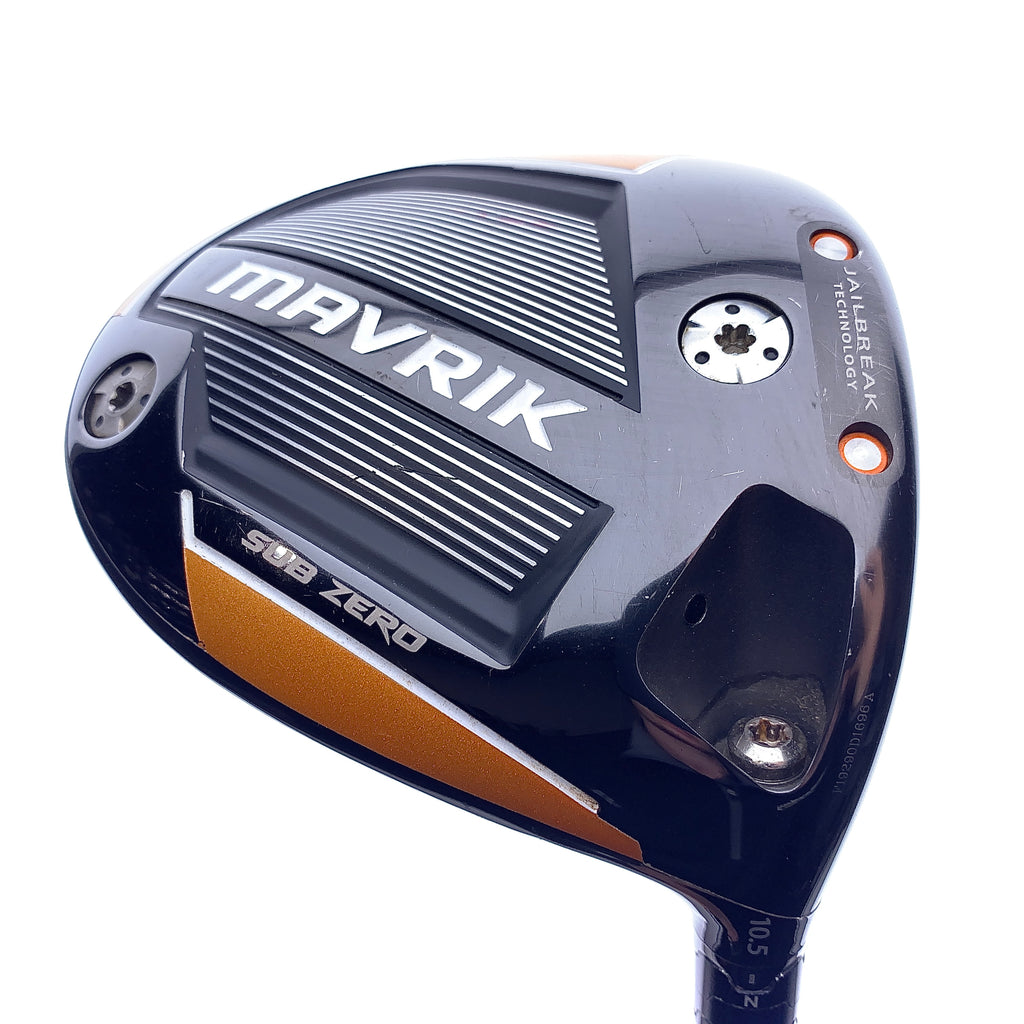 Used Callaway Mavrik Subzero Driver / 10.5 Degrees / X-Stiff Flex