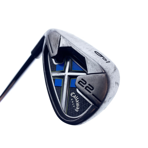 Used Callaway X-22 9 Iron / 41 Degrees / Regular Flex