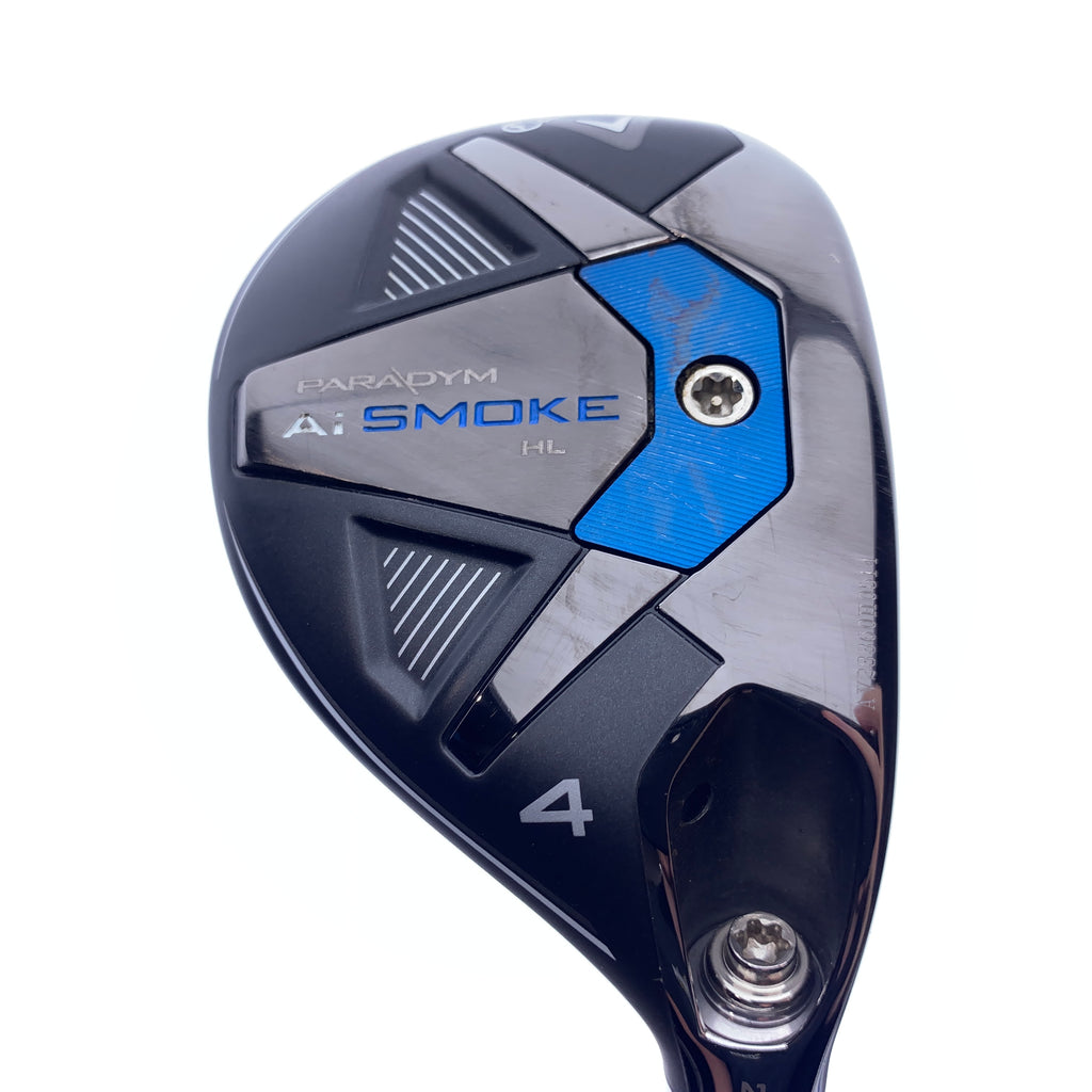 Used Callaway Paradym Ai Smoke HL 4 Hybrid / 21.0 Degrees / Regular Flex