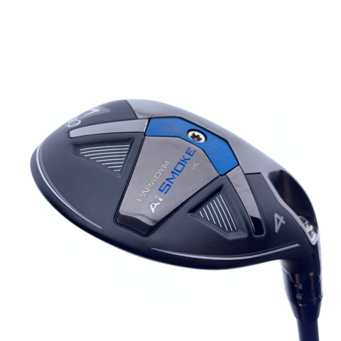 Used Callaway Paradym Ai Smoke HL 4 Hybrid / 21.0 Degrees / Regular Flex