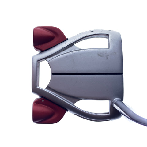 Used TaylorMade Spider Tour Silver Double Bend Putter / 34.5 Inches / Left-Hand