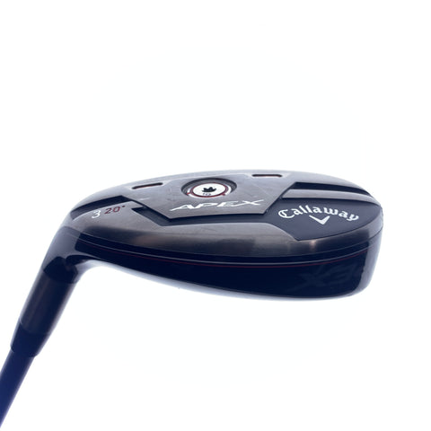 Used Callaway Apex 21 3 Hybrid / 20.0 Degrees / Stiff Flex / Left-Handed