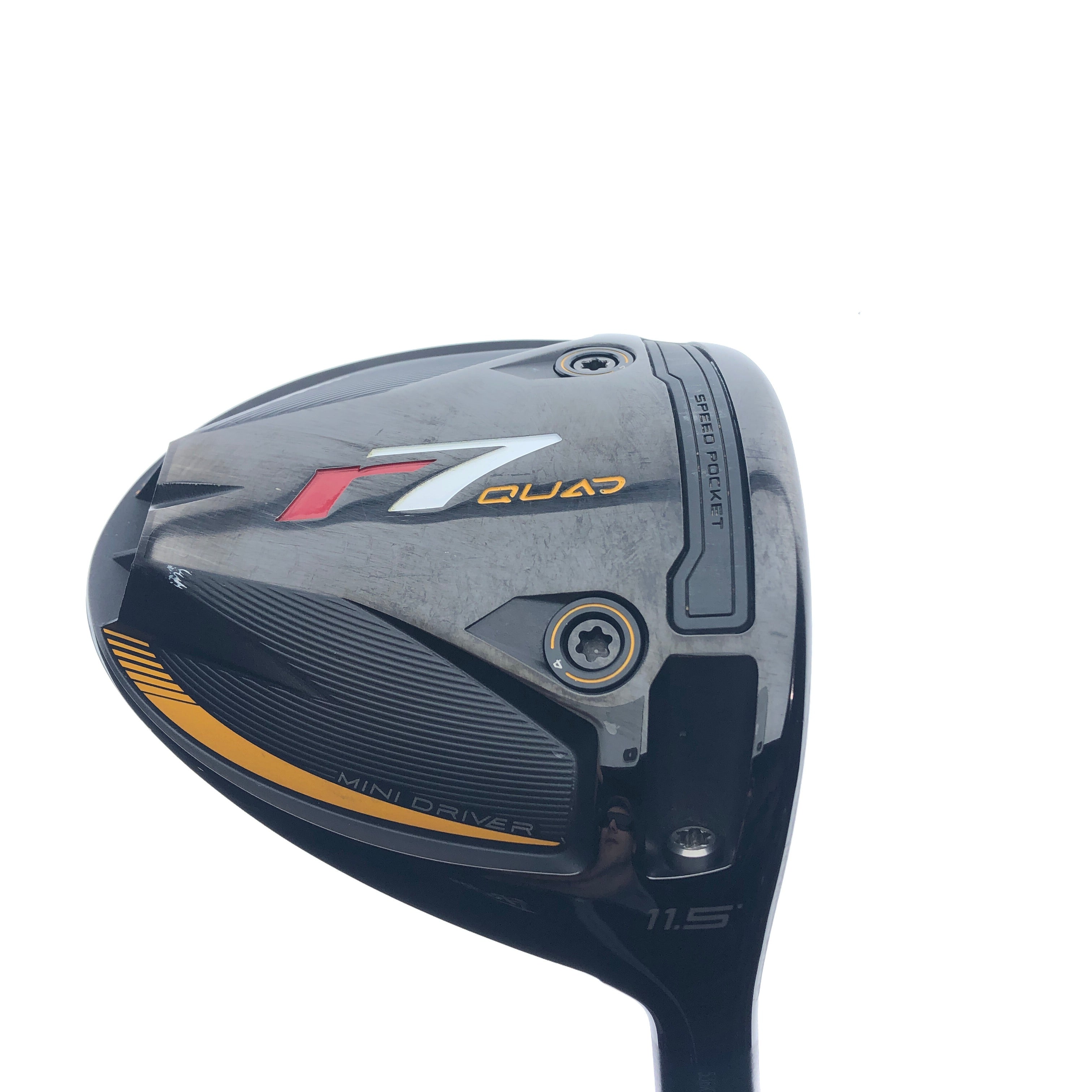 Used TaylorMade R7 Quad Mini Driver / 11.5 Degrees / Stiff Flex