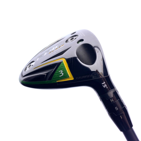 Used Callaway EPIC Flash Sub Zero 3 Fairway Wood / 15 Degrees / X-Stiff Flex