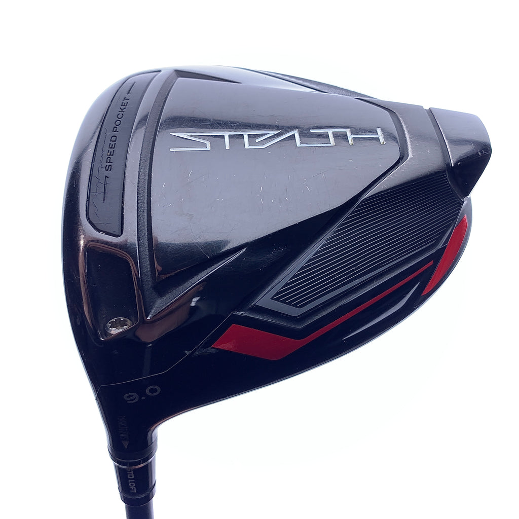 Used TaylorMade Stealth Driver / 9.0 Degrees / TX Flex / Left-Handed