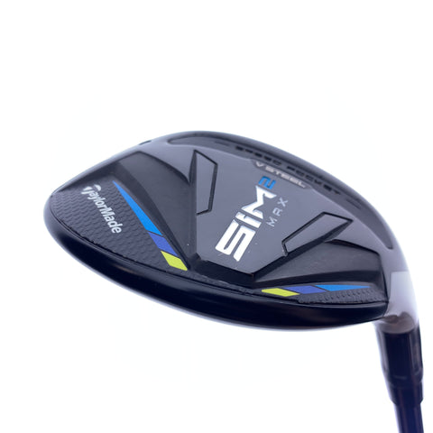 Used TaylorMade Sim2 Max Rescue 3 Hybrid / 19.0 Degrees / Stiff Flex