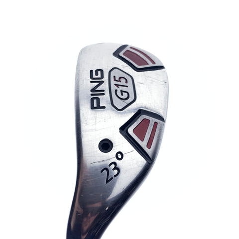 Used Ping G15 4 Hybrid / 23.0 Degrees / Stiff Flex / Left-Handed