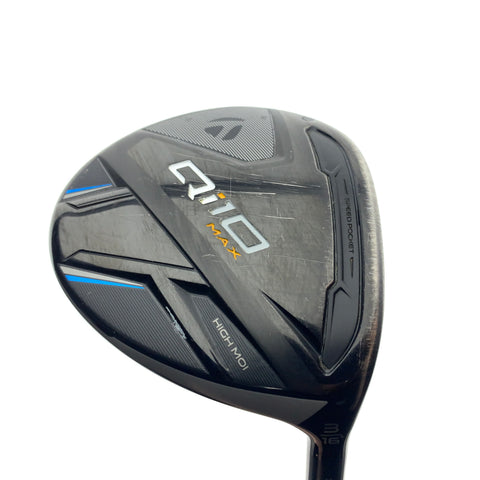 Used TaylorMade Qi10 Max 3 Fairway Wood / 16.0 Degrees / Stiff Flex