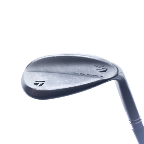 Used TaylorMade Milled Grind 3 Lob Wedge / 60.0 Degrees / Stiff Flex