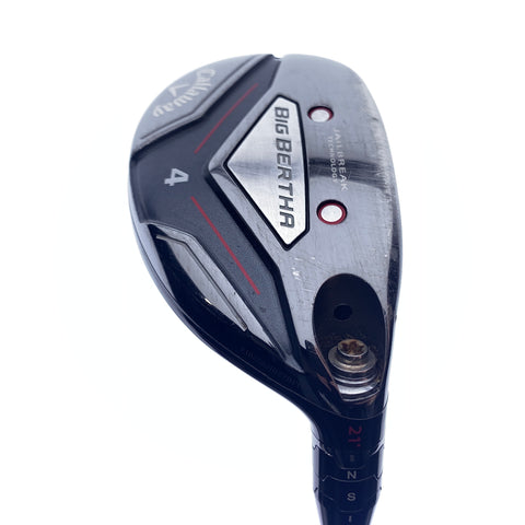 Used Callaway Big Bertha 2019 4 Hybrid / 21.0 Degrees / Regular Flex