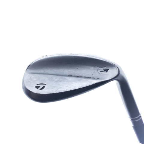 Used TaylorMade Milled Grind 3 Lob Wedge / 58.0 Degrees / Stiff Flex
