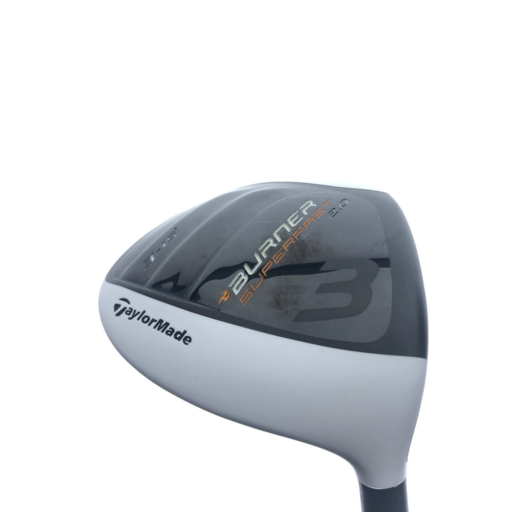 Used TaylorMade Burner Superfast 2.0 3 Fairway Wood / 15.0 Degrees / Reg Flex