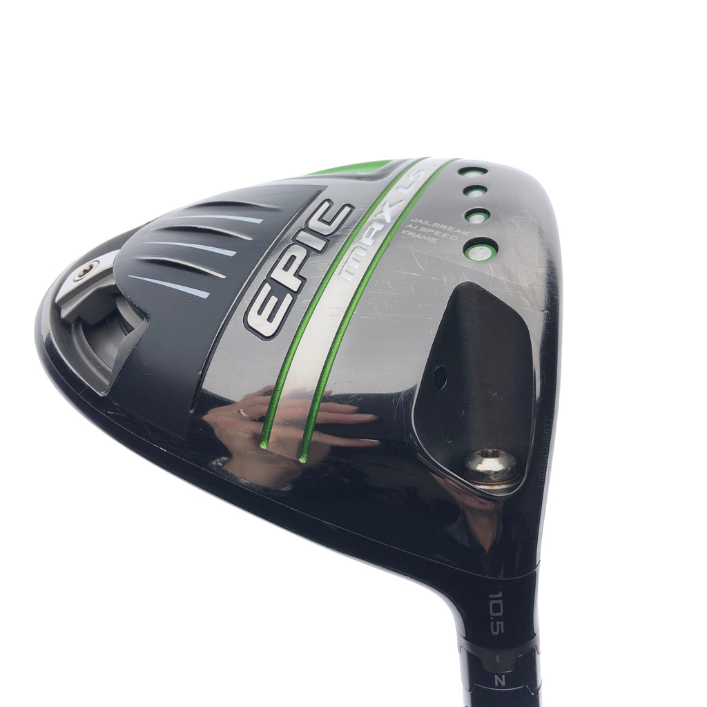 Used Callaway Epic Max LS Driver / 10.5 Degrees / Stiff Flex - Replay Golf 