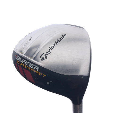 Used TaylorMade Burner Superfast 3 Fairway Wood / 15.0 Degrees / Stiff Flex