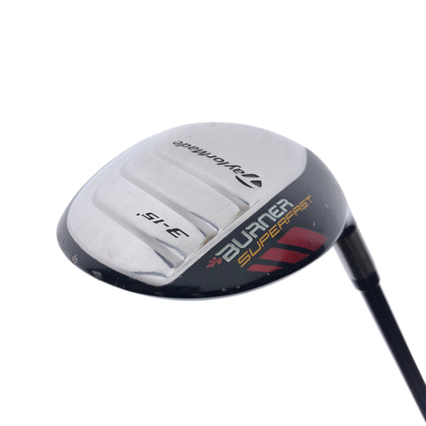 Used TaylorMade Burner Superfast 3 Fairway Wood / 15.0 Degrees / Stiff Flex