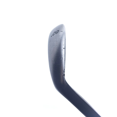 Used TaylorMade Rac TP Z Groove Black Lob Wedge / 60.0 Degrees / Wedge Flex