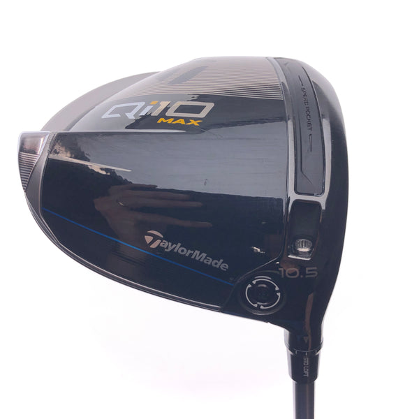 Used TaylorMade Qi10 Max Driver / 10.5 Degrees / Regular Flex