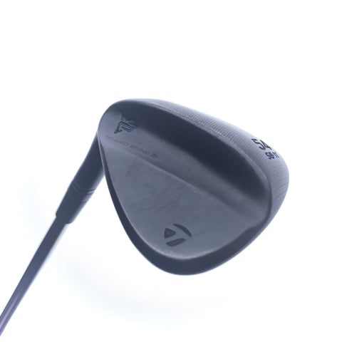 Used TaylorMade Milled Grind 3 Black Sand Wedge / 54.0 Degrees / Stiff Flex / LH