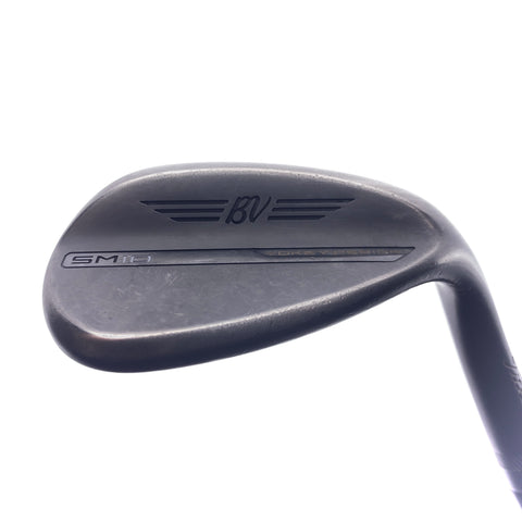 Used Titleist Vokey SM10 Jet Black Lob Wedge / 60.0 Degrees / Stiff Flex