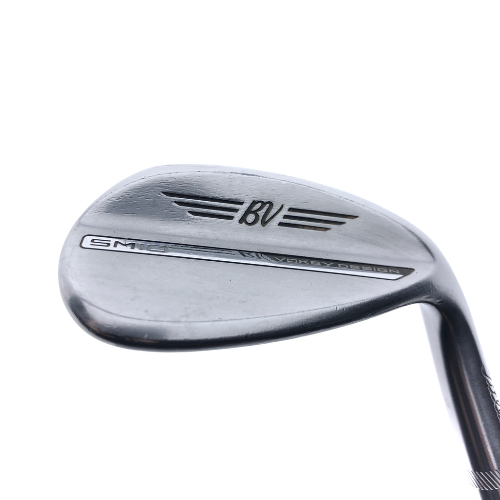 Used Titleist Vokey SM10 Tour Chrome Sand Wedge / 54.0 Degrees / Wedge Flex