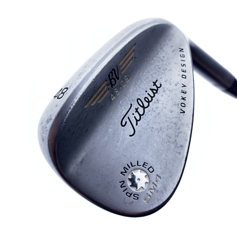 Used Titleist Vokey SM4 Chrome Pitching Wedge / 48.0 Degrees / Wedge Flex