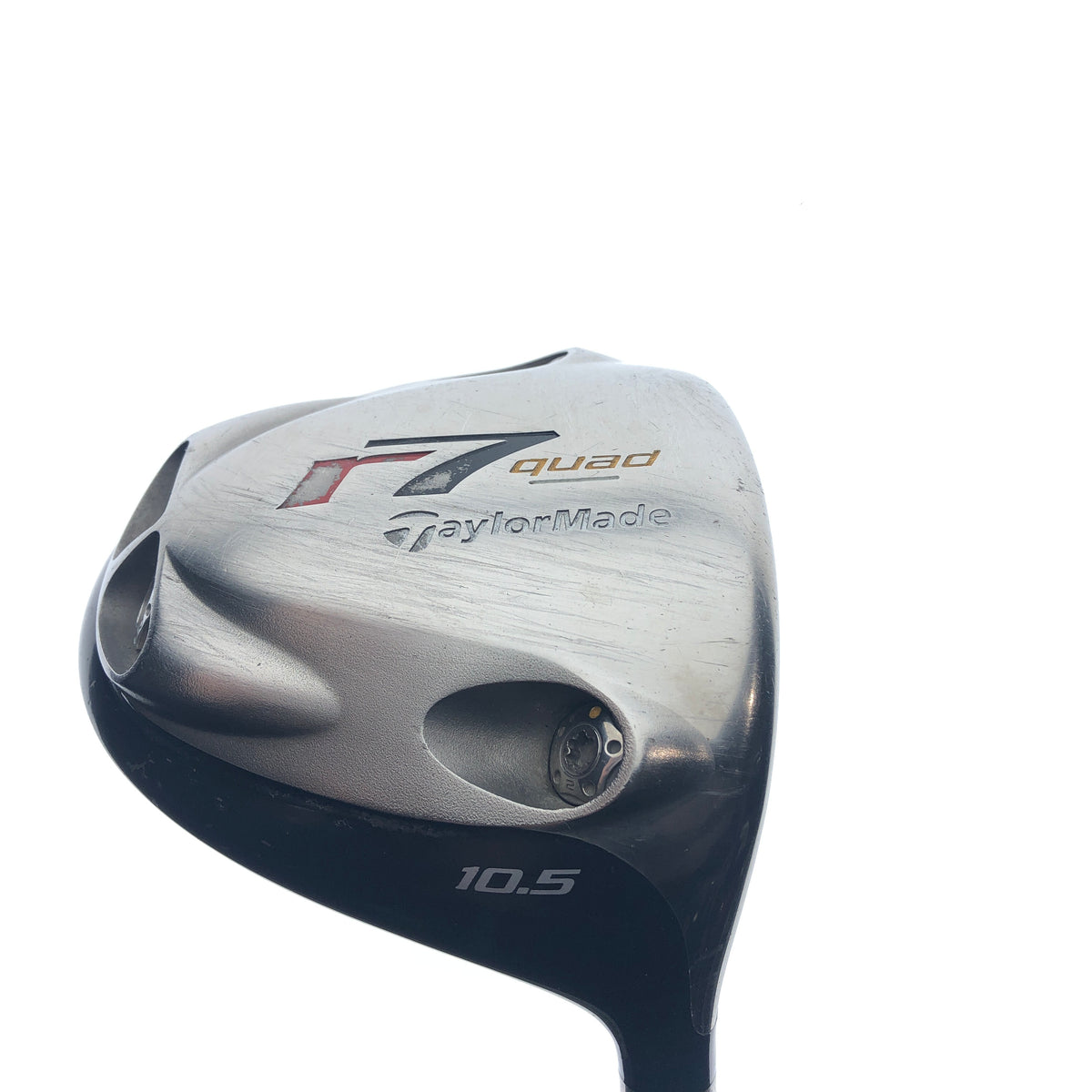 Used TaylorMade R7 Quad Driver / 10.5 Degrees / Stiff Flex