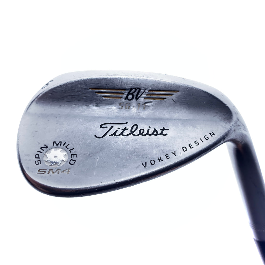 Used Titleist Vokey SM4 Chrome Sand Wedge / 56.0 Degrees / Wedge Flex