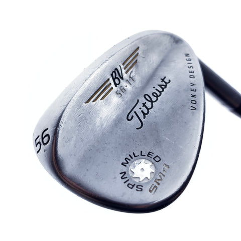 Used Titleist Vokey SM4 Chrome Sand Wedge / 56.0 Degrees / Wedge Flex