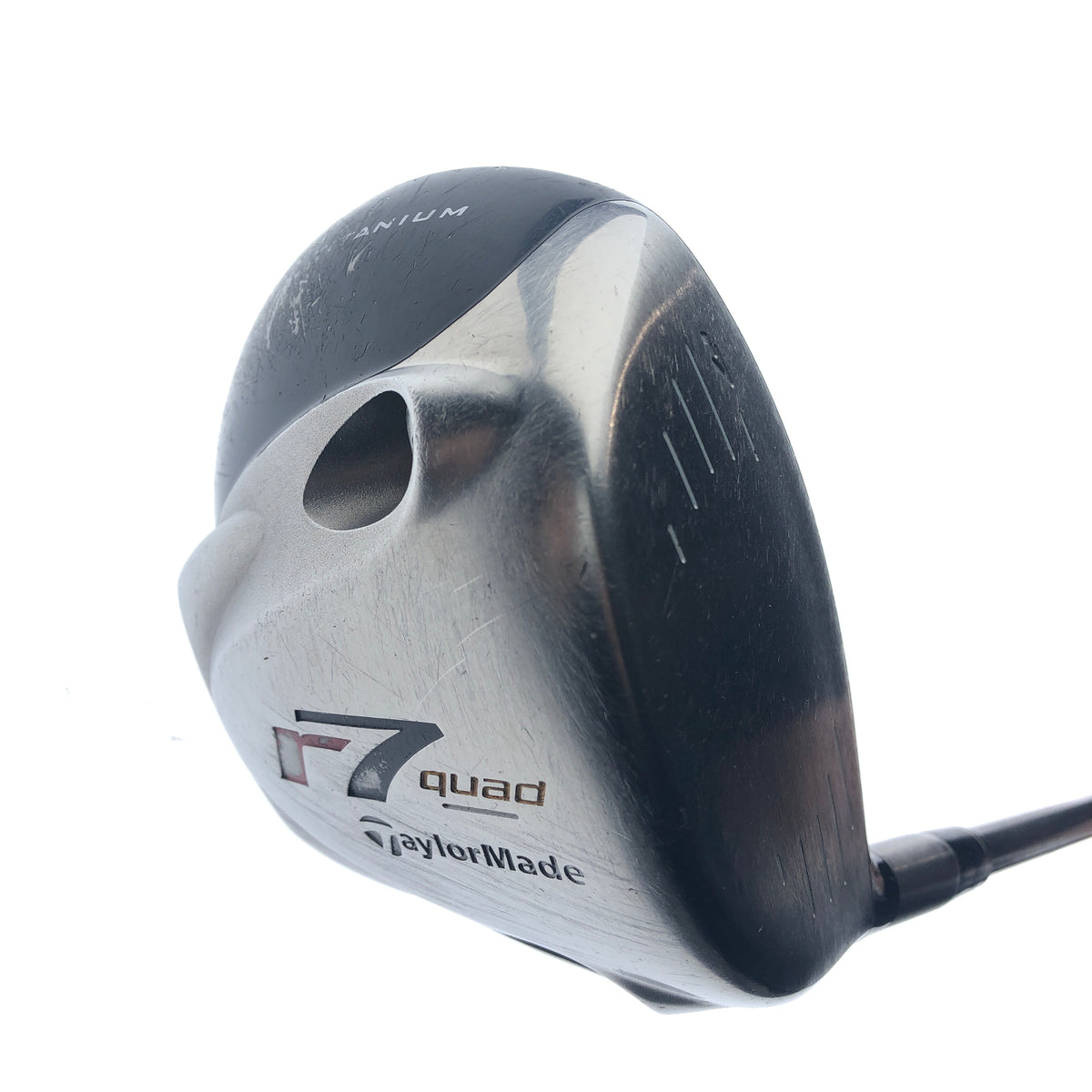 Used TaylorMade R7 Quad Driver / 10.5 Degrees / Stiff Flex
