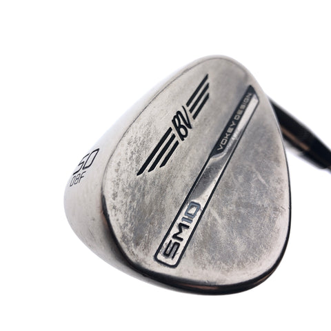Used Titleist Vokey SM10 Raw Gap Wedge / 50.0 Degrees / Stiff Flex
