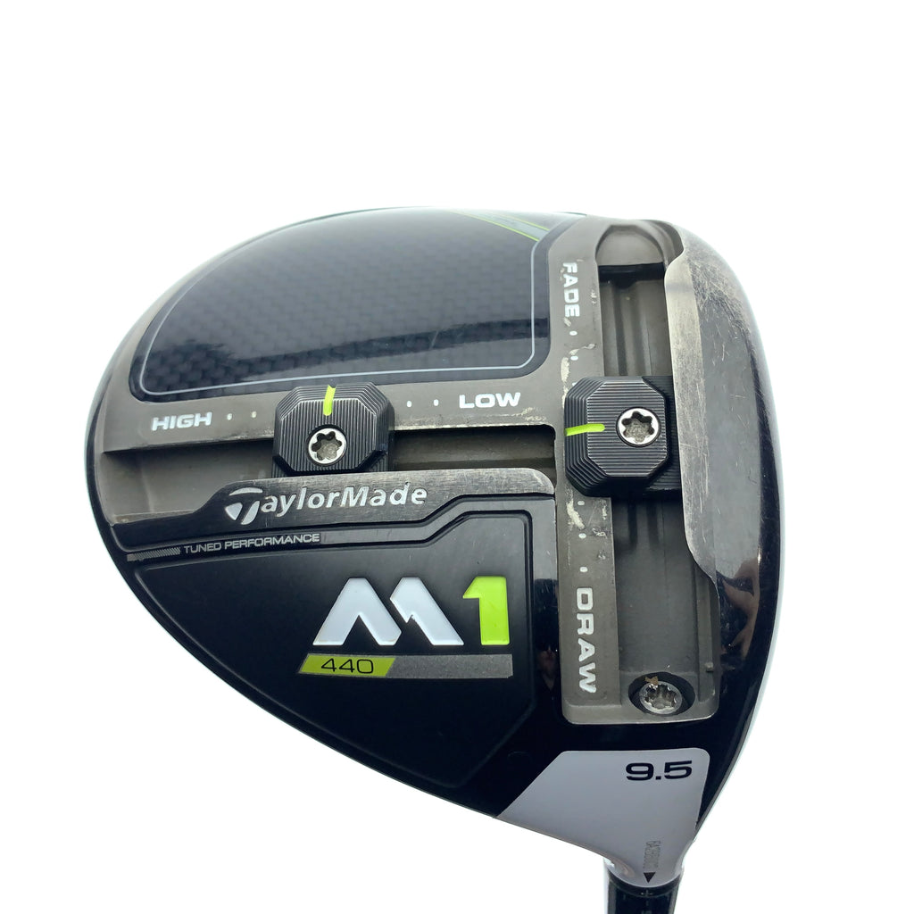 Used TOUR ISSUE TaylorMade M1 440 2017 Driver / 9.5 Degrees / Stiff Flex