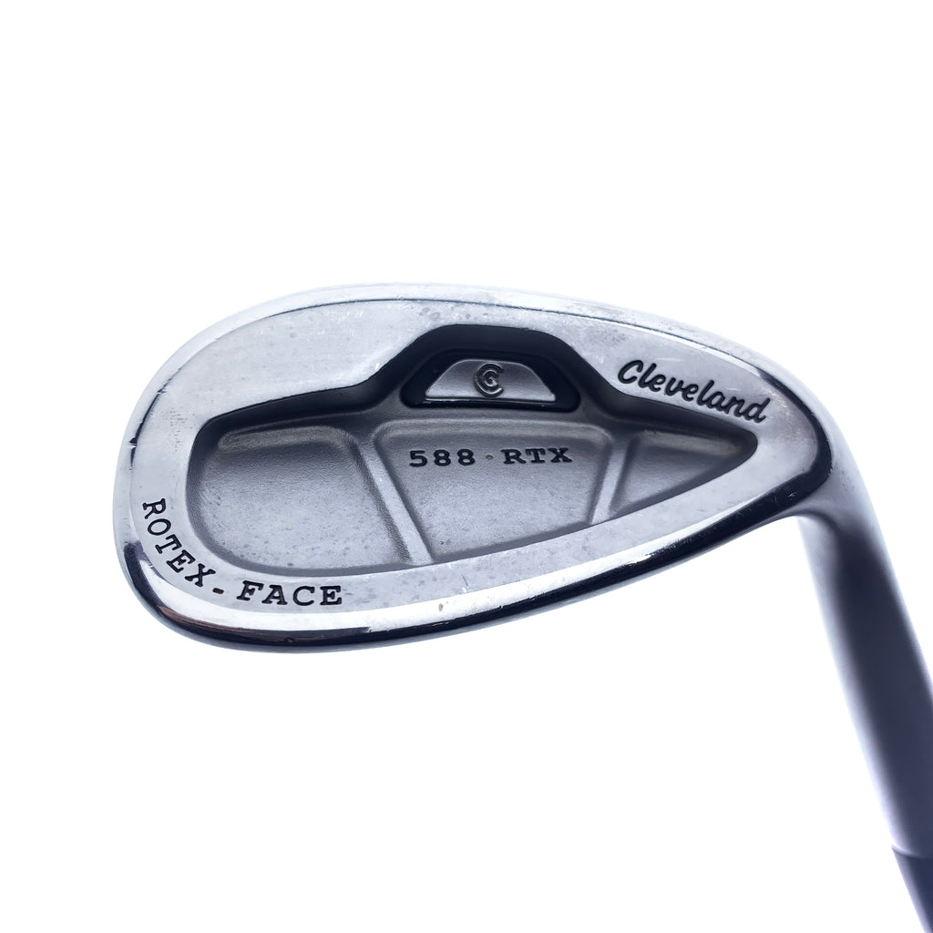 Used Cleveland 588 RTX Satin Chrome Lob Wedge / 60.0 Degrees / Wedge Flex