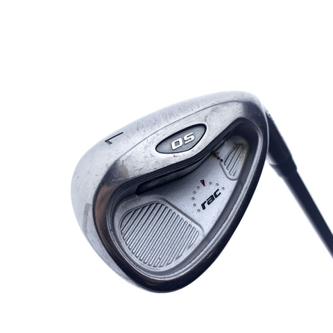 Used TaylorMade Rac OS II LW Iron / 59.0 Degrees / Regular Flex