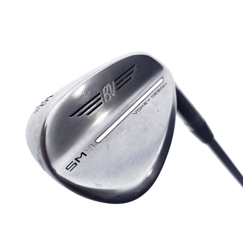 Used Titleist SM9 Tour Chrome Sand Wedge / 56.0 Degrees / Wedge Flex