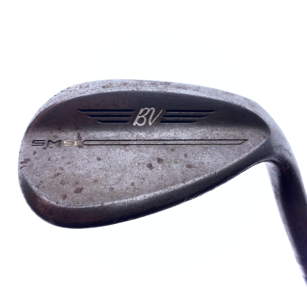 Used Titleist SM9 RAW Lob Wedge / 58.0 Degrees / Stiff Flex