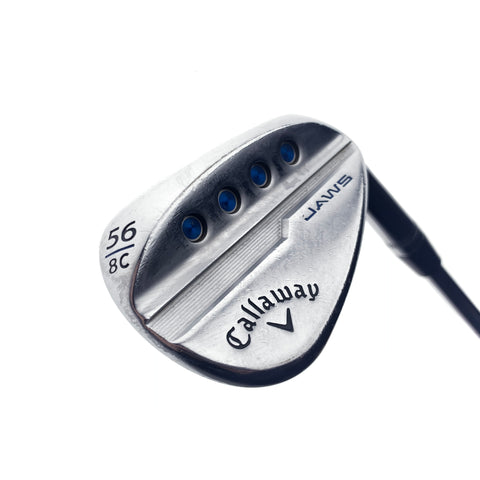 Used Callaway Jaws MD5 Platinum Chrome Sand Wedge / 56.0 Degrees / Stiff Flex