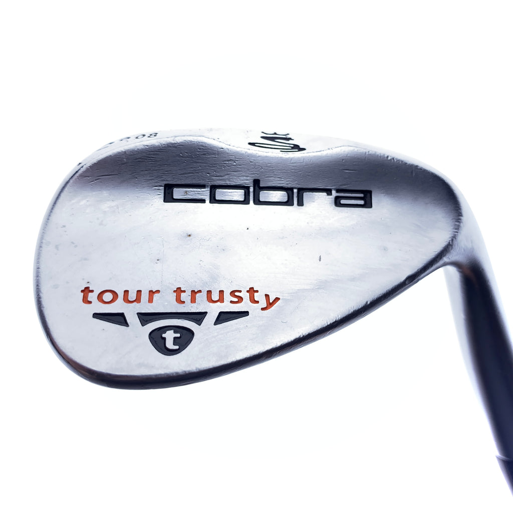 Used Cobra Tour Trusty Satin Gap Wedge / 52.0 Degrees / Stiff Flex