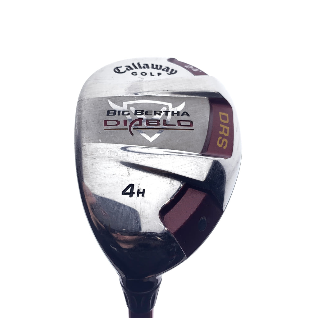 Used Callaway Big Bertha Diablo 3 Hybrid / 21 Degrees / Stiff Flex / Left-Handed