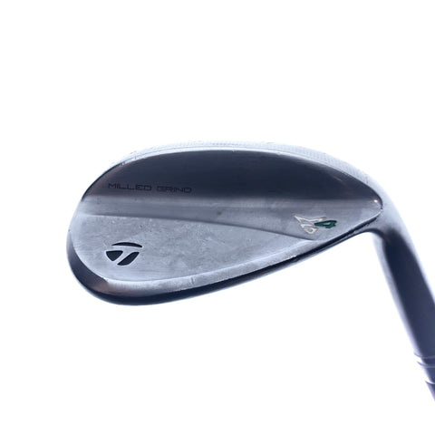 Used TaylorMade Milled Grind 4 Lob Wedge / 58.0 Degrees / Stiff Flex