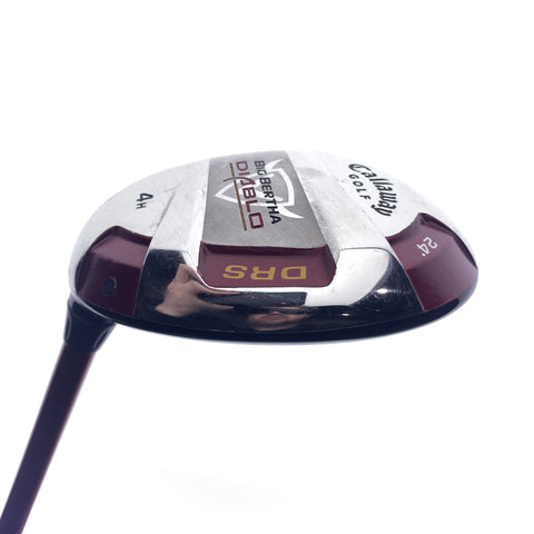 Used Callaway Big Bertha Diablo 3 Hybrid / 21 Degrees / Stiff Flex / Left-Handed